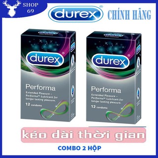 COMBO X2 Bao Cao Su Durex Performa (Hộp 12 Cái)