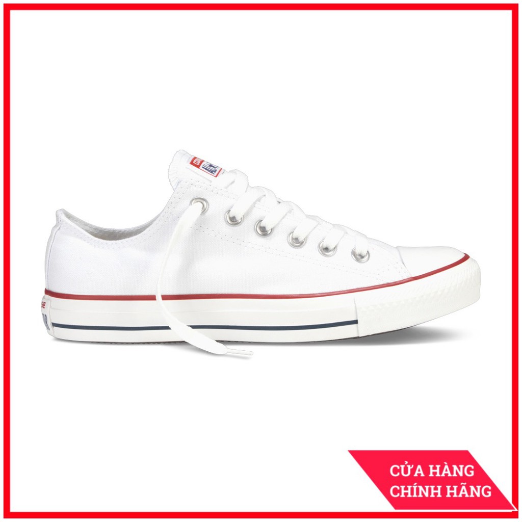 Giày Sneaker [REAL] Converse-Classic-White (Thấp cổ)