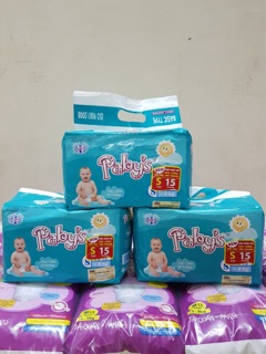 Bộ 8 gói(S/120 miếng) Tã dán Thạch Thảo Paby’s+KM