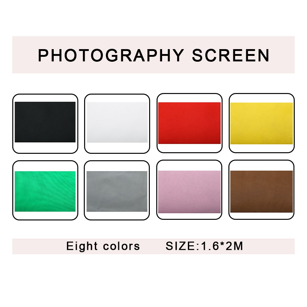 1.6 * 2M Photography Studio Non-woven Screen Photo Backdrop Background