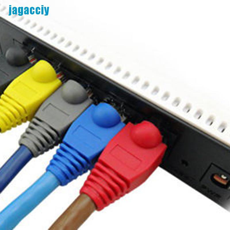 Bộ 20 Nắp Đậy Dây Cáp Mạng Rj45 8p8c Cho Cat 5 / 5e / 6 Ggbo | BigBuy360 - bigbuy360.vn