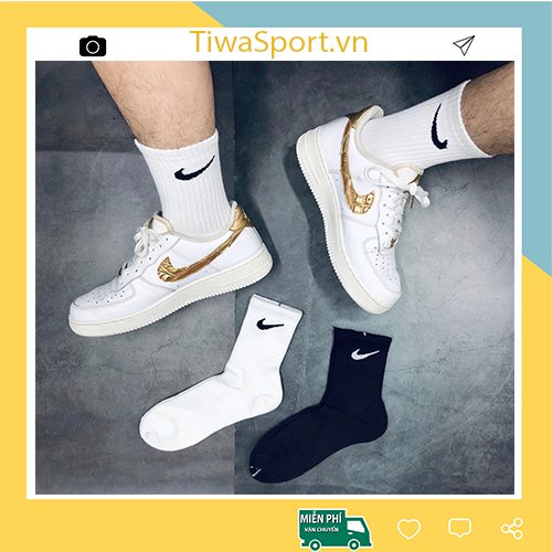 Tất vớ dệt kim, thời trang Nike, Adidas, Puma, Mizuno, Jordan, Champion, Drew hàng cao cấp chuẩn mềm, mịn không xù, êm.