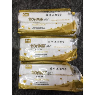 Bông tẩy trang Hoamis 100 miếng