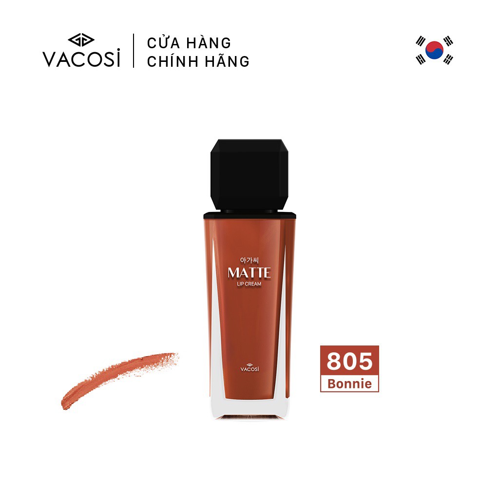 SON KEM MỊN LÌ VACOSI NATURAL STUDIO MATTE LIP CREAM