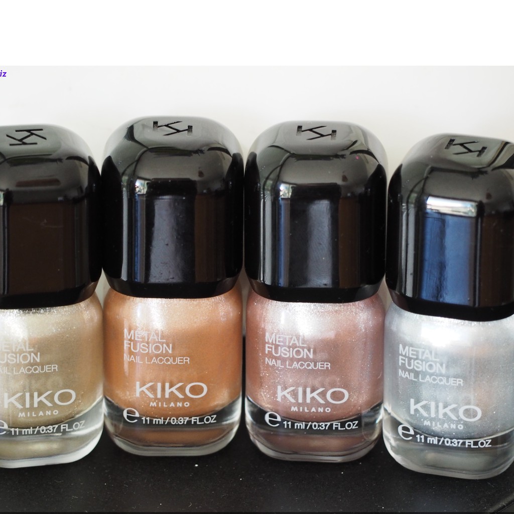 {Thanh lý}Sơn móng tay nhũ kim loại cao cấp Kiko Metal Fusion Nail Lacquer 11ml Pháp