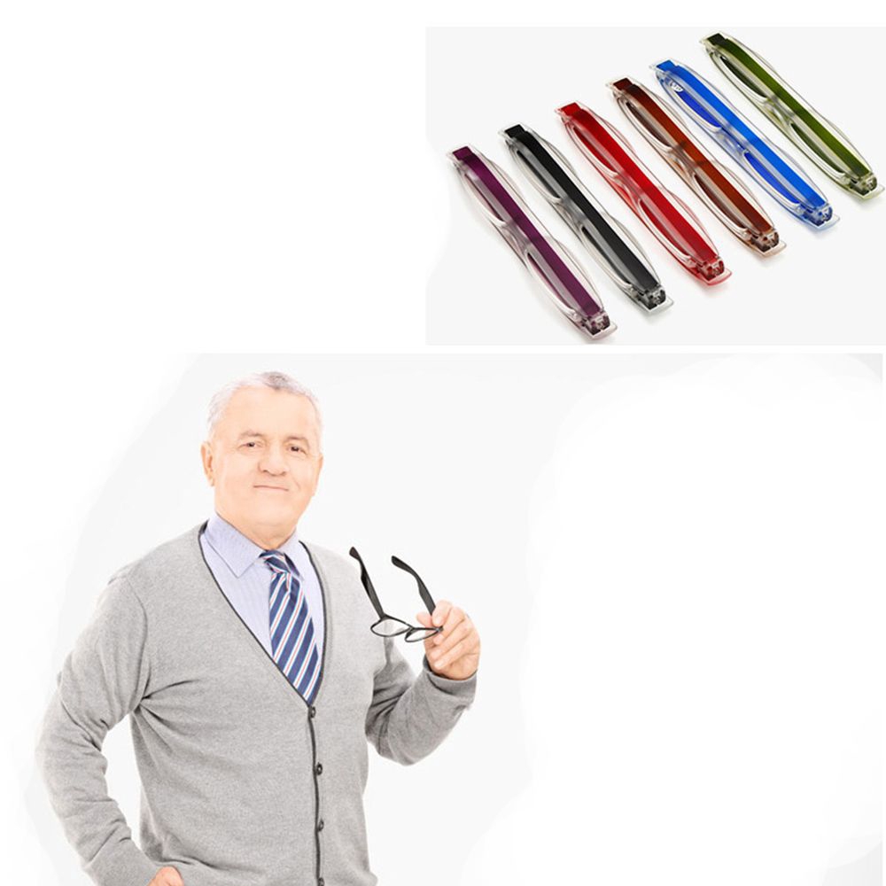 Kính đọc sách + 1.0 + 1.5 + 2.0 + 2.5 + 3.0 + 3.5 + 4.0 có thể gấp gọn tiện dụng chất lượng cao