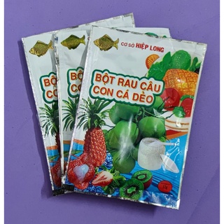 Bột rau câu con cá dẻo 12g