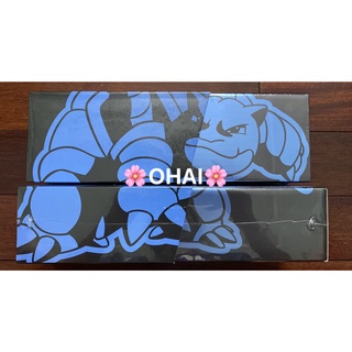 Hộp Thẻ Pokemon Blatoise Đặc Biệt Tiếng Trung Kỷ Niệm 25 Năm Kèm Thẻ Promo Khung Đựng và Bàn Đấu