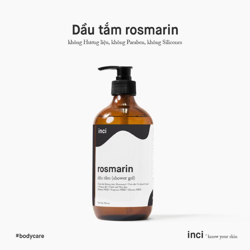 INCI - Sữa tắm tinh dầu Hương thảo ROSMARIN | BigBuy360 - bigbuy360.vn