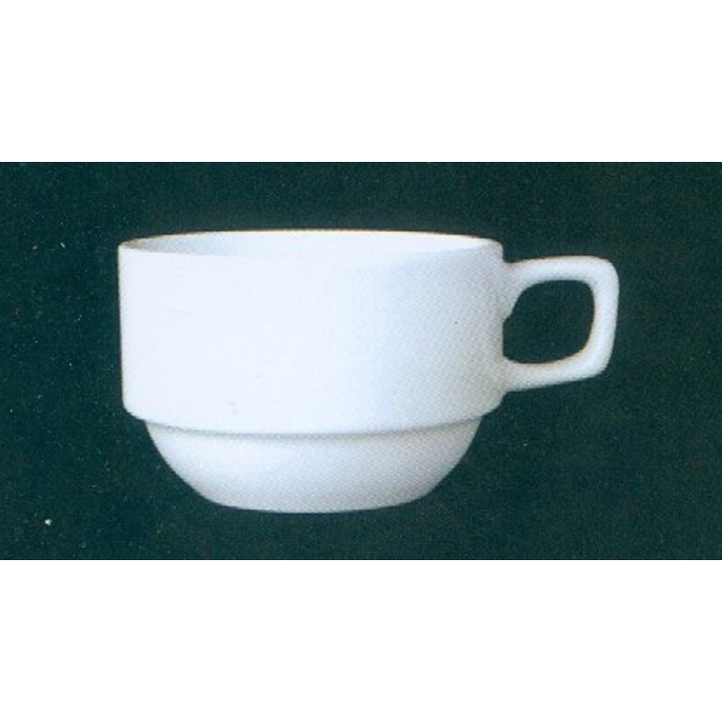 Cốc uống cà phê bằng gốm sứ cao cấp | Cốc uống trà/cà phê có thể xếp chồng lên nhau