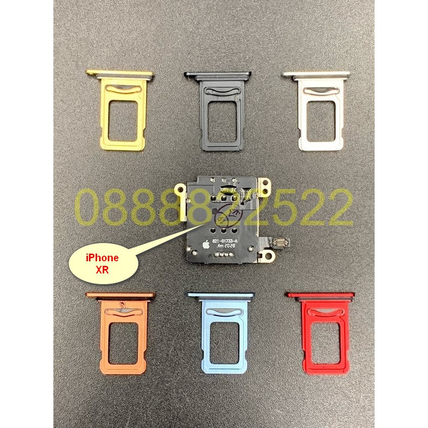 Ổ 2 sim iPhone XR, 11, 12, 12 Pro/12 Pro Max (chưa bao gồm khay)