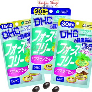 Viên Uống Giảm Cân Bổ Sung Dừa DHC Forskohlii Soft Capsule