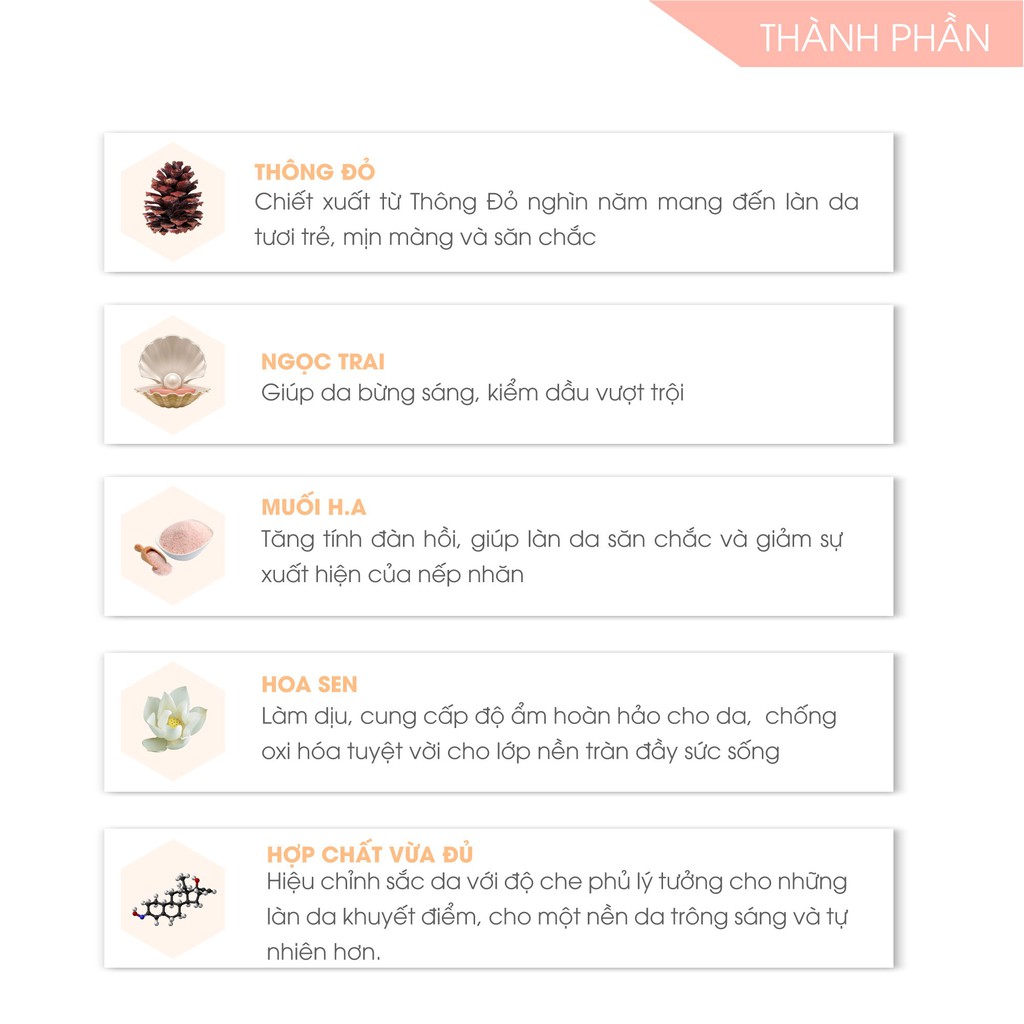 Phấn nước che khuyết điểm Truesky mỏng mịn, che phủ tốt , lâu trôi, tông sáng - Miracle BB Cushion SPF 30/PA +++