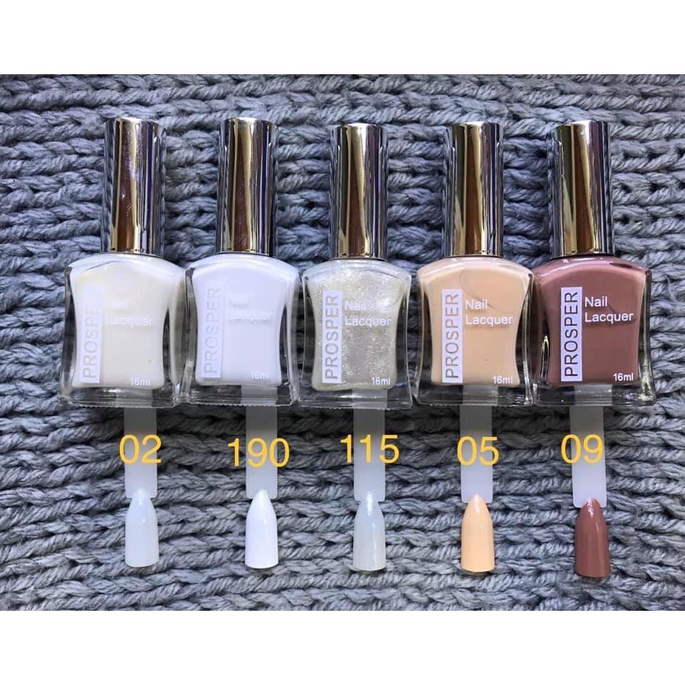 E                  Sơn móng tay Prosper Silver 16ml