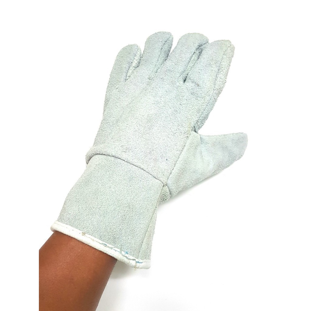 Găng tay da thợ hàn 2 lớp loại ngắn ( BHLD 365 )