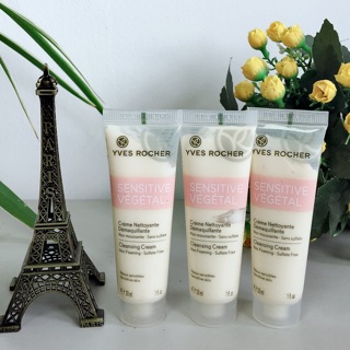{date t8/2021} - Kem tẩy trang cho da nhạy cảm yves rocher 30ml