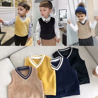 Áo ghile nhung cho bé sz 80-110
