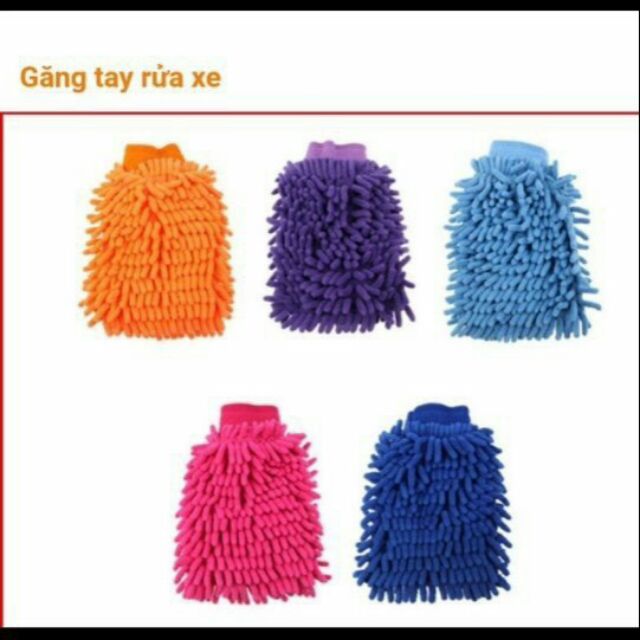 Hai chiếc Găng tay rửa xe