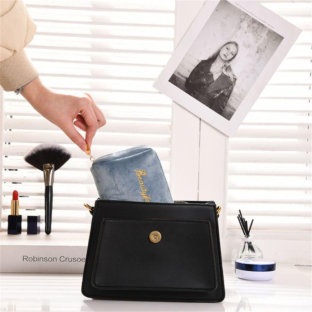 LONTIME Túi Đựng Đồ Trang Điểm Màu Sắc Thời Trang