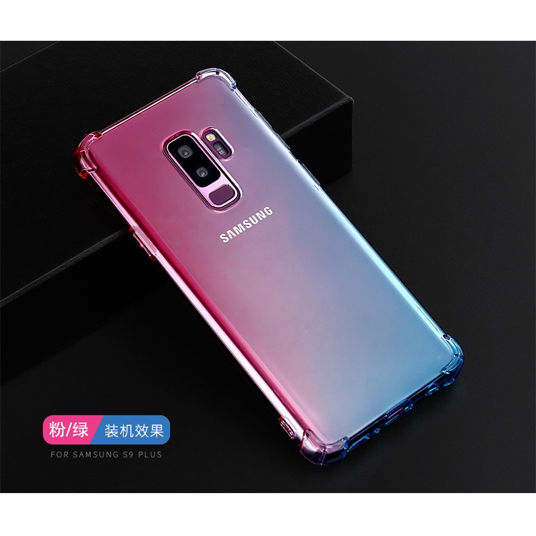 Ốp Lưng Trong Suốt Màu Gradient Cho Samsung J 2 Pro 2018 J 8 J 3 Core J 5 J 6 J 7 | BigBuy360 - bigbuy360.vn