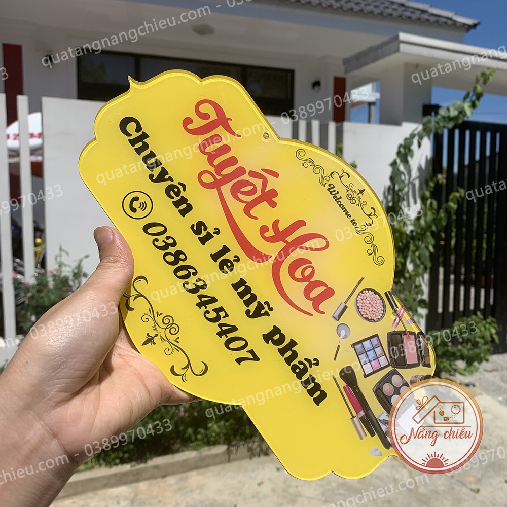 Bảng treo cửa hàng, treo tiệm trà sữa_ Bảng hiệu xinh giá rẻ