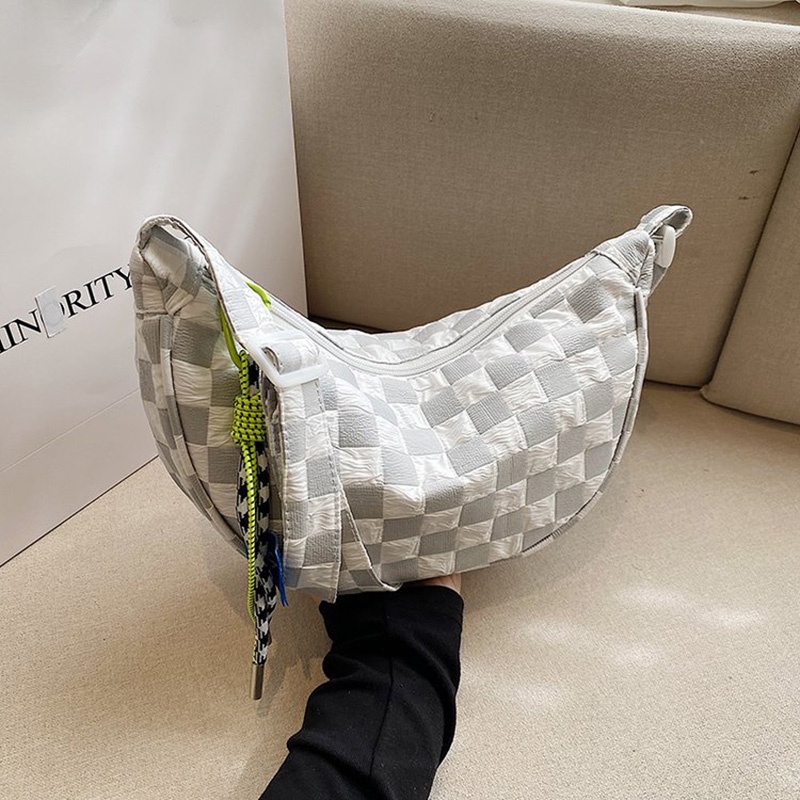 Túi đeo chéo ngực IELGY màu sắc tương phản thời trang dành cho nữ