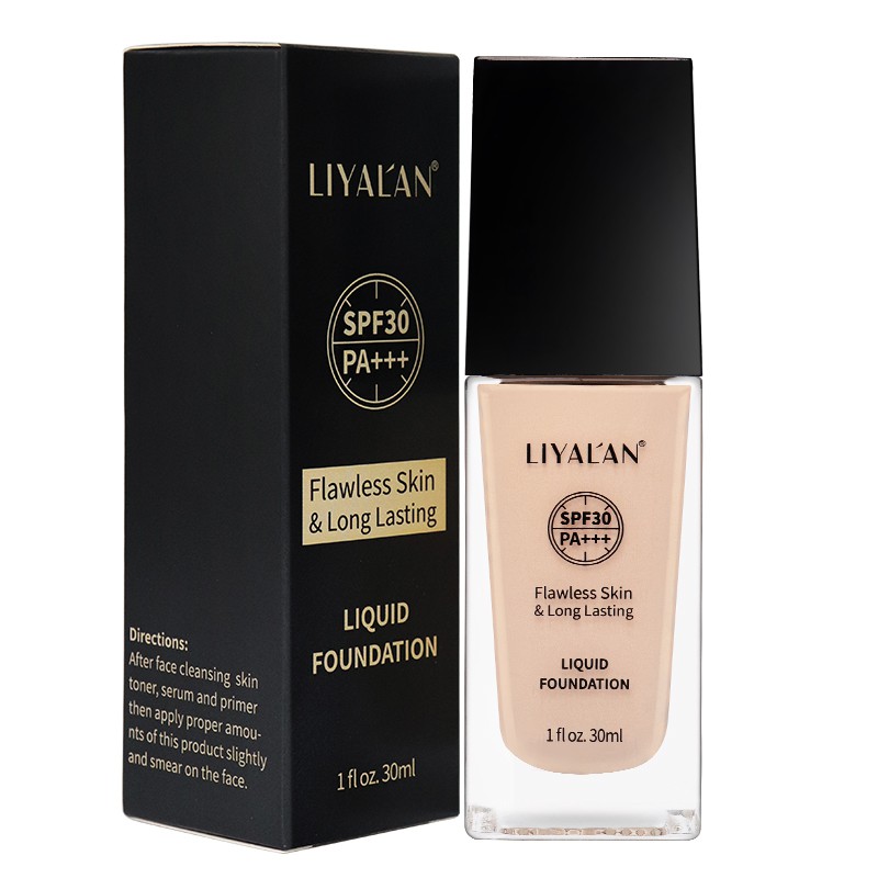 Kem Nền LIYAL'AN Dạng Lỏng Với Chỉ Số SPF30 30ml Kiểm Soát Dầu Lâu Trôi Chống Thấm Nước Trang Điểm Tự Nhiên | BigBuy360 - bigbuy360.vn