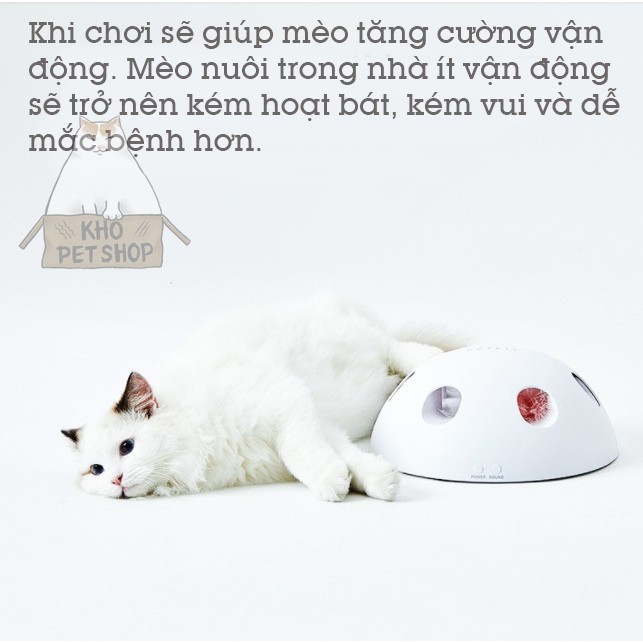 Petkit Magic Hemisphere Cat Toy - đồ chơi cho mèo