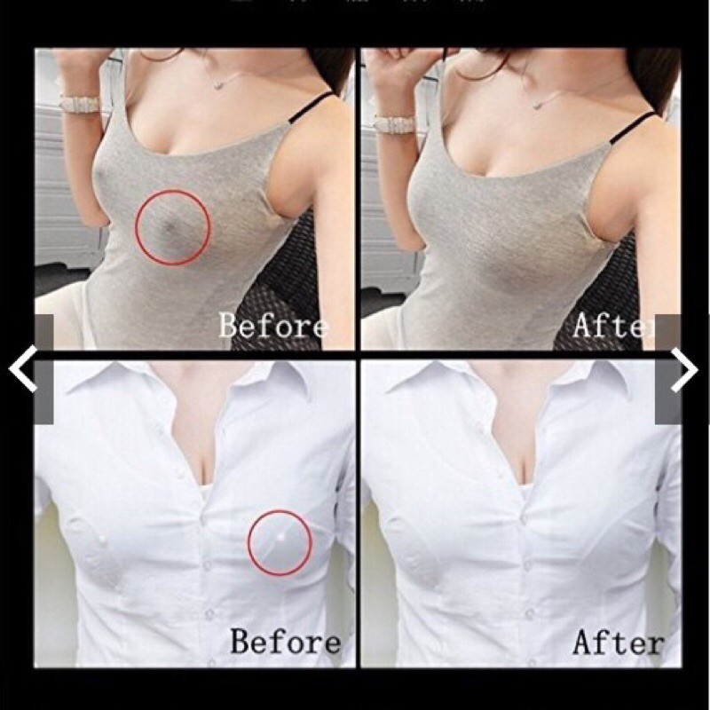 Dán ti hình hoa mai , miếng dán nhũ hoa silicon dùng được nhiều lần hộp đỏ 028 ( 1 đôi)