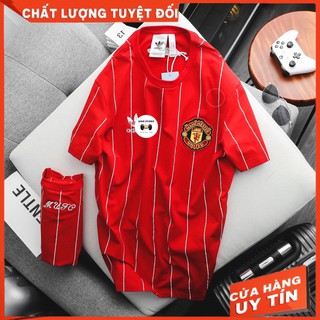 Áo thun cotton thể thao clb manu - - áo thun thể thao cotton clb manu