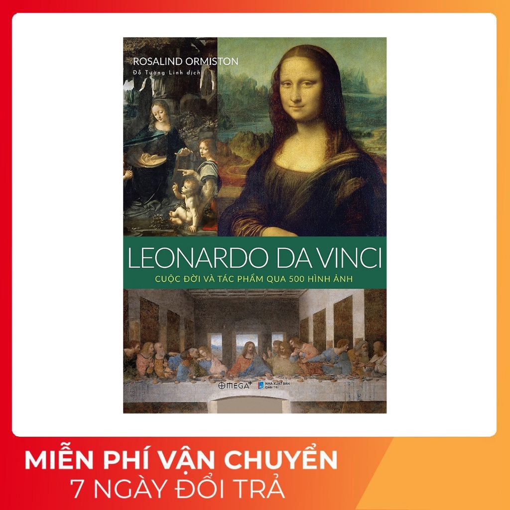 Sách - Leonardo da vinci cuộc đời và tác phẩm qua 500 hình ảnh