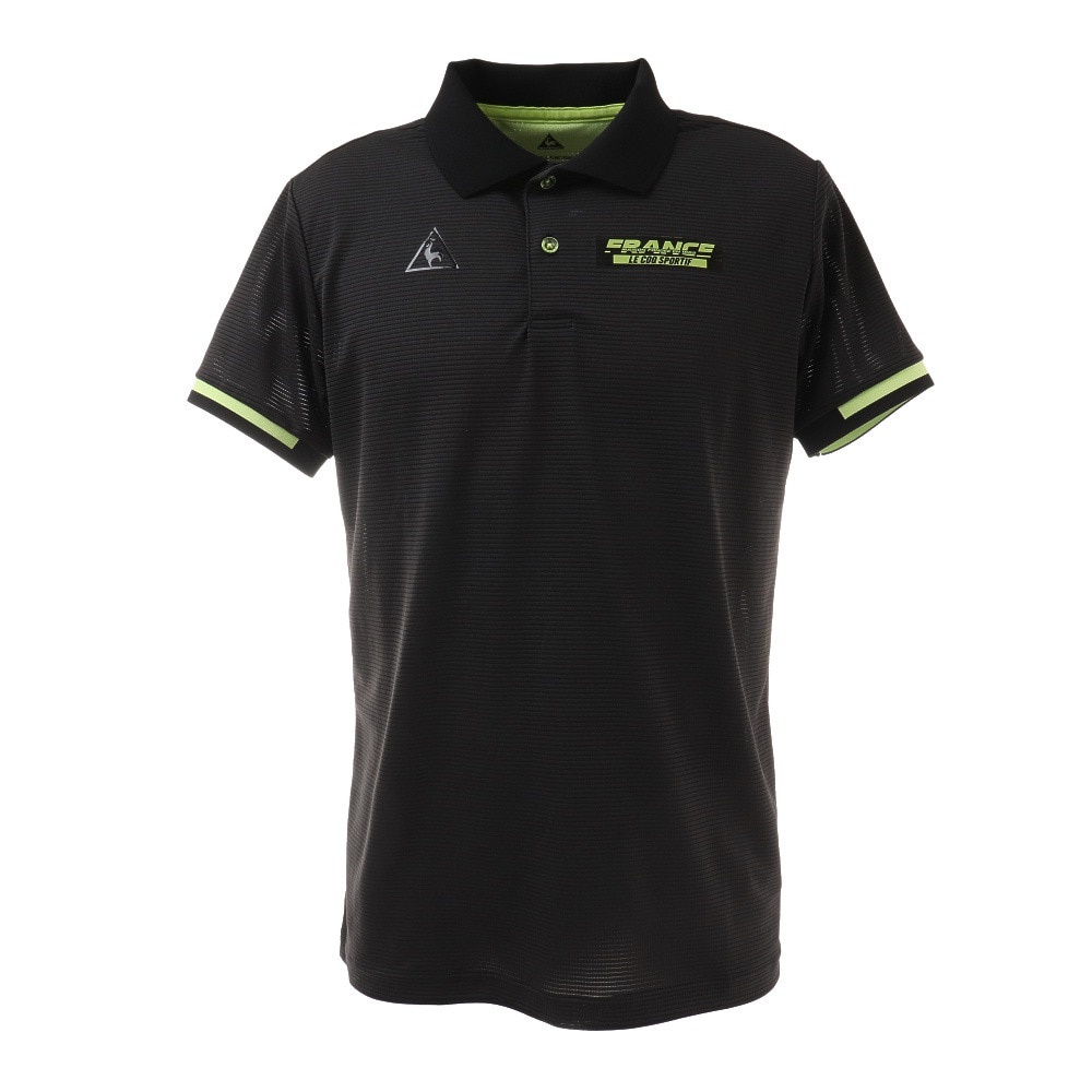 Áo T-Shirt Le coq sportif nam có cổ QGMRJA35-BK00