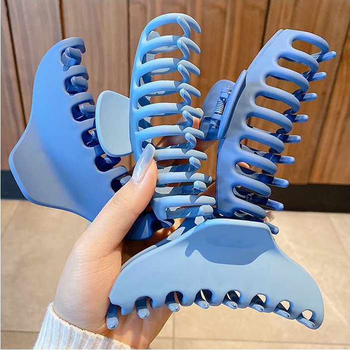 Bộ Kẹp Tóc 8 Món Màu Xanh Dương Thiết Kế Tinh Tế Thời Trang