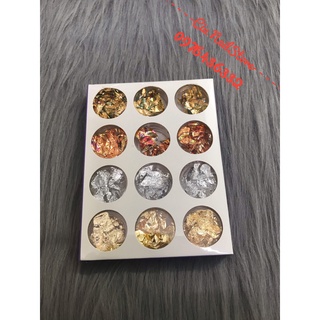 Sét giấy nhún trang trí móng, ẩn gel nail