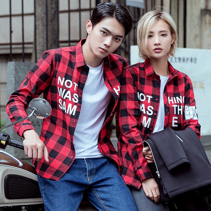 Áo sơ mi kẻ caro phong các Hàn Quốc hiện đại Style năng động mã ST2932