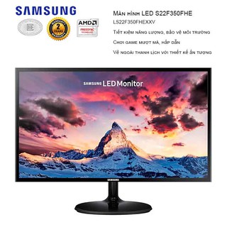 Màn Hình Samsung S22F350FHE 22inch FullHD 4ms 60Hz TN - Hàng Chính Hãng