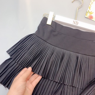 Bán sỉ chân váy xếp ly 2 tầng