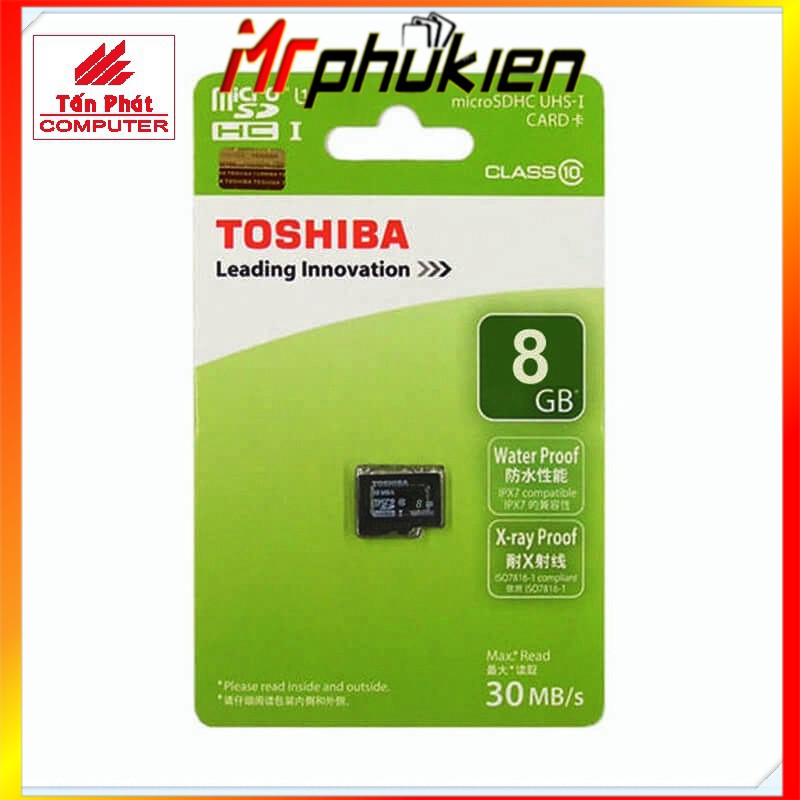 Thẻ Nhớ Micro SD Toshiba 8GB Class 10 - MrPhukien