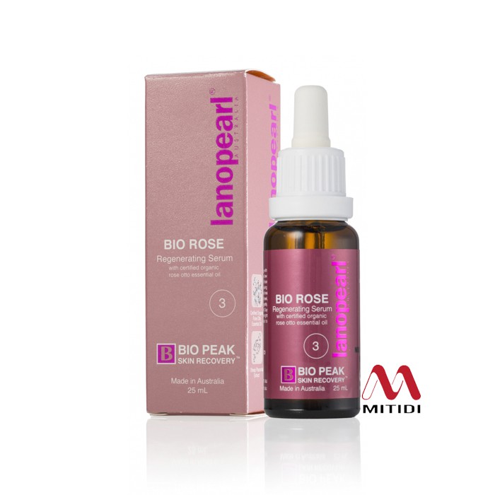 Serum tái tạo da Lanopearl Bio Rose tinh chất hoa hồng Date 11/2021