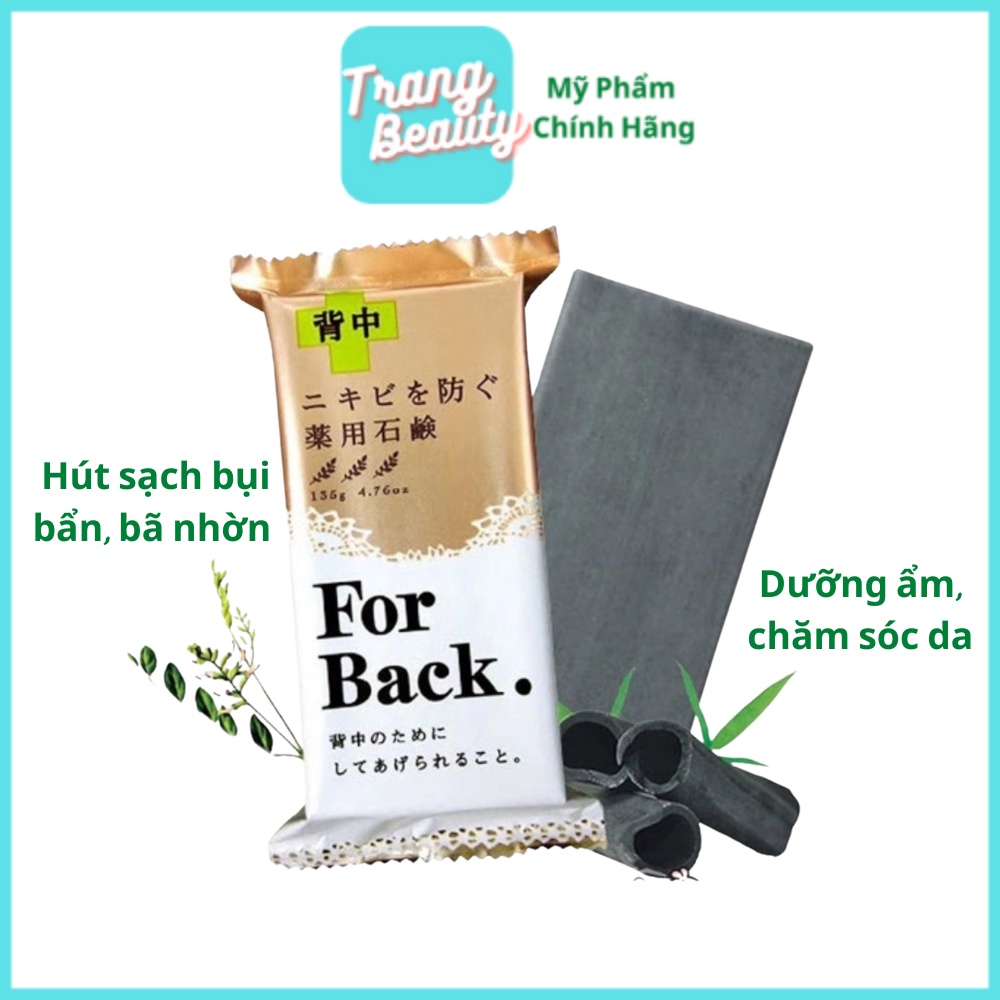 Xà phòng giảm mụn lưng Pelican For Back Nhật Bản 135g