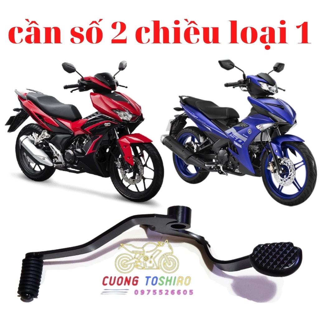 Cần số 2 chiều xe winner, winner X, exciter 135, exciter 150 mẫu mã đẹp, dễ sử dụng, dập số nhanh hơn bảo hành 1 năm