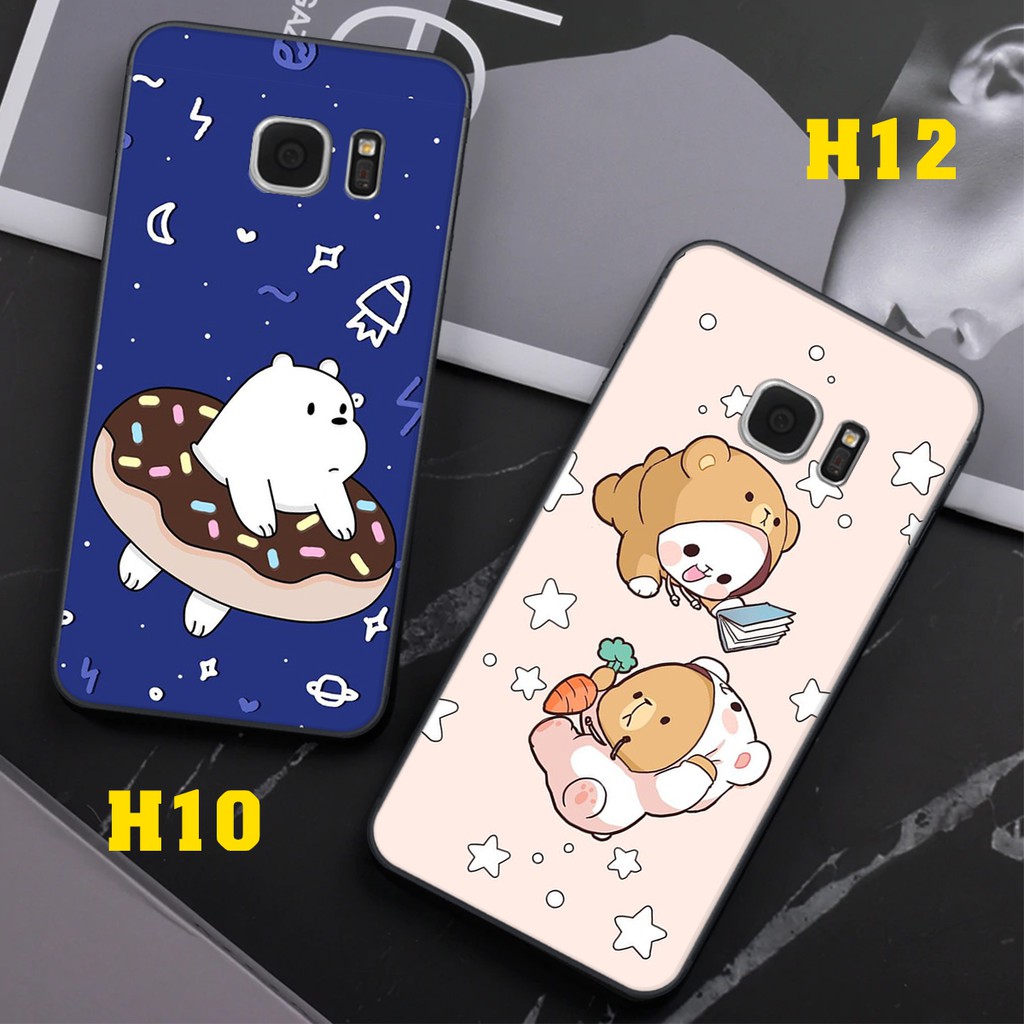 [FREESHIP 50K] Ốp Samsung Note 5 - S6 - S6 Edge - S7 - S7 Edge In hình Gấu Siêu Cute