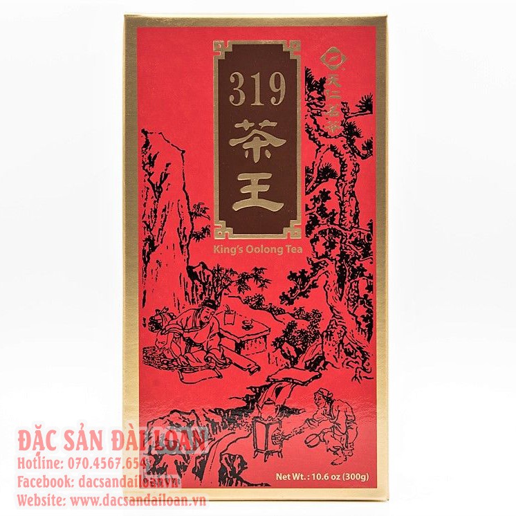 Trà Ô Long Nhân Sâm Trà Vương Ten Ren 319 Đài Loan