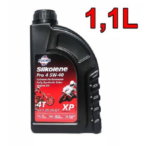 Nhớt Fuchs SILKOLENSE 4 PRO 5W40 Gốc Ester 1,1L