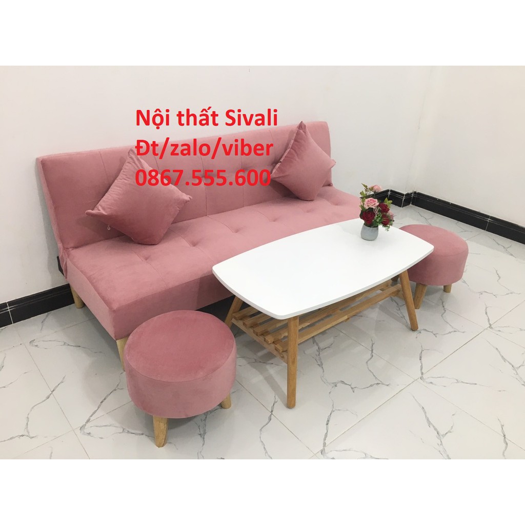 Bộ ghế sofa bed, sofa giường phòng khách Sivali, salon, sopha, sa lông, sô pha