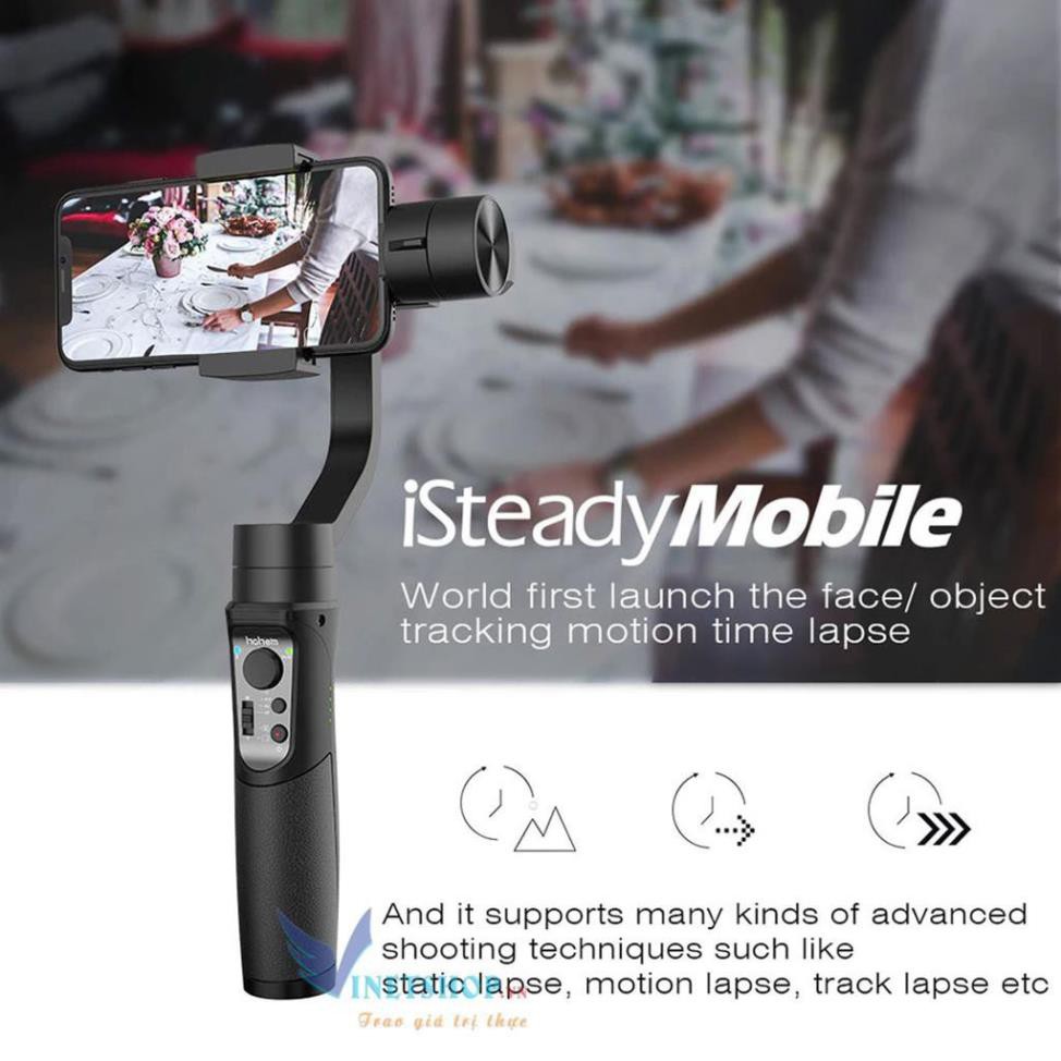 Freeship 50k Tay cầm chống rung gimbal Feiyu Vimble 2 chống rung điện thoại, camera hành trình -dc3577