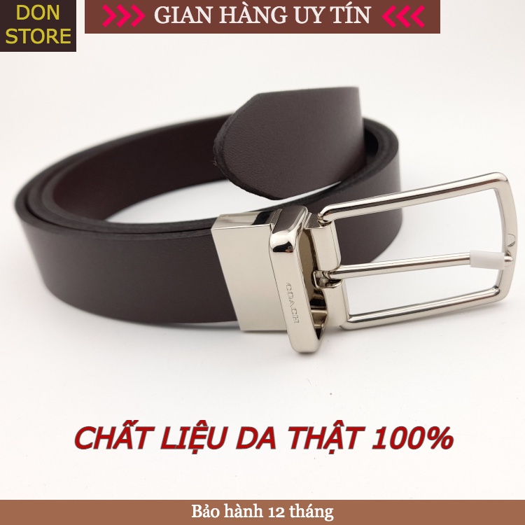 [COACH 2.8CM] Thắt Lưng Nữ Cao Cấp Xuất Mỹ Bản 2.8cm Chất Liệu Da Bò Thật Nguyên Miếng (BH 12 THÁNG)