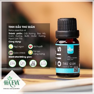 Tinh dầu Thư Giãn - Relax Haeva (10ml 30ml 100ml)