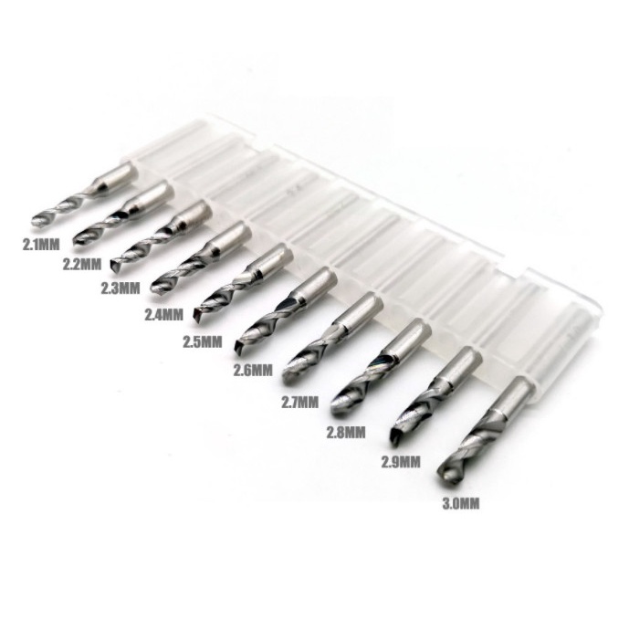 Bộ mũi khoan MOSHI nhiều kích cỡ 0.1-3.0mm - Dụng cụ mô hình MS061