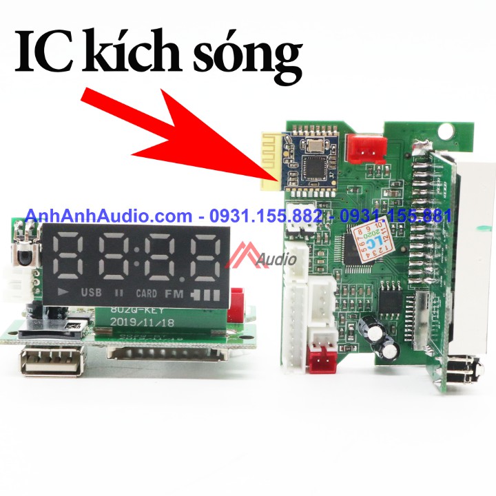 Mạch Bluetooth chất lượng cao IC KÍCH SÓNG